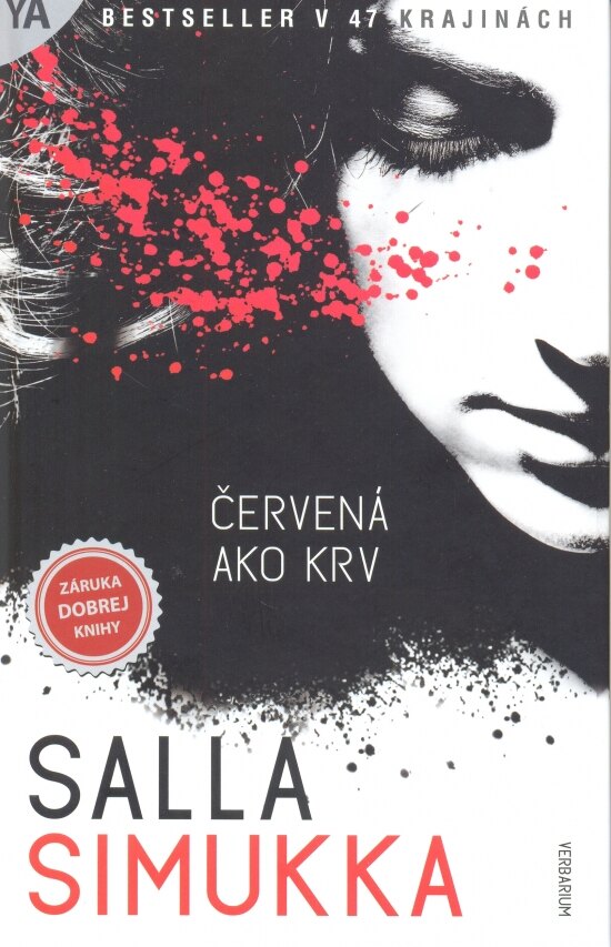 Obálka knihy Červená ako krv