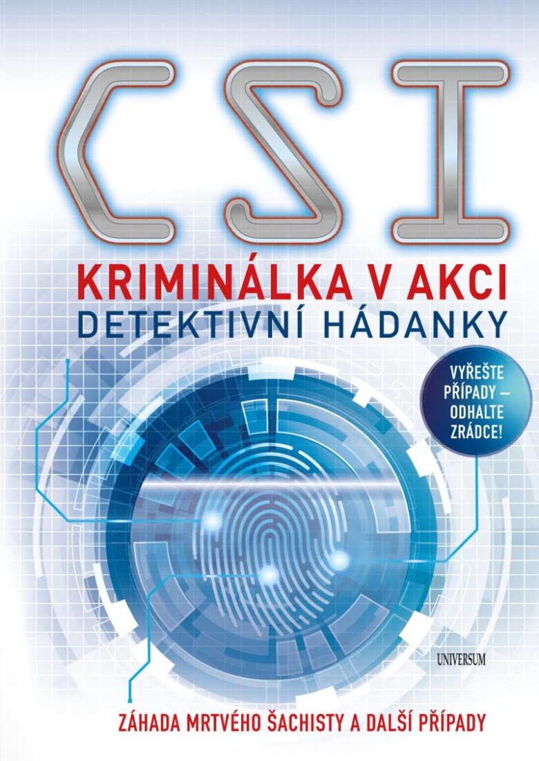 Obálka knihy Kriminálka v akci:  Detektivní hádanky