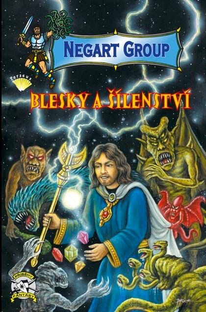 Obálka knihy Blesky a šílenství