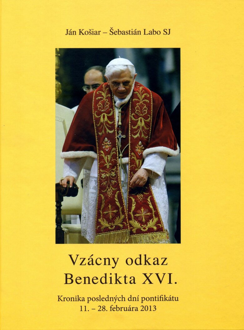 Obálka knihy Vzácny odkaz Benedikta XVI.