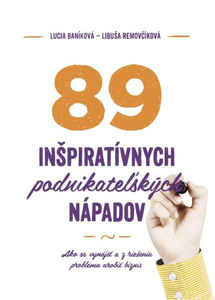 Obálka knihy 89 inšpiratívnych podnikateľských nápadov