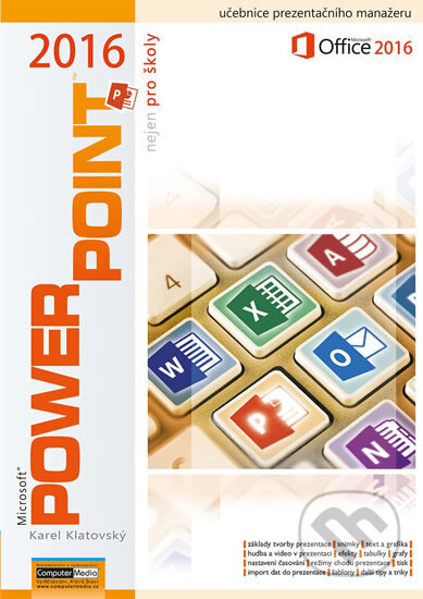 Obálka knihy Powerpoint 2016