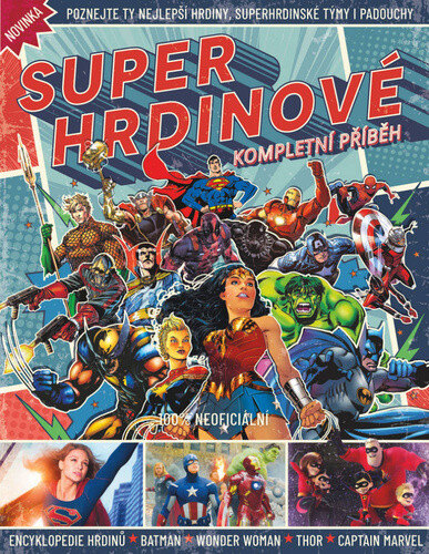 Obálka knihy Superhrdinové