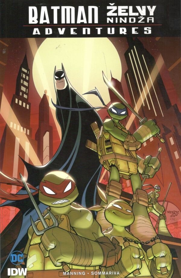 Obálka knihy Batman: Želvy nindža Adventures