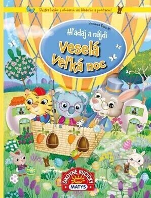 Obálka knihy Hľadaj a nájdi: Veselá Veľká noc