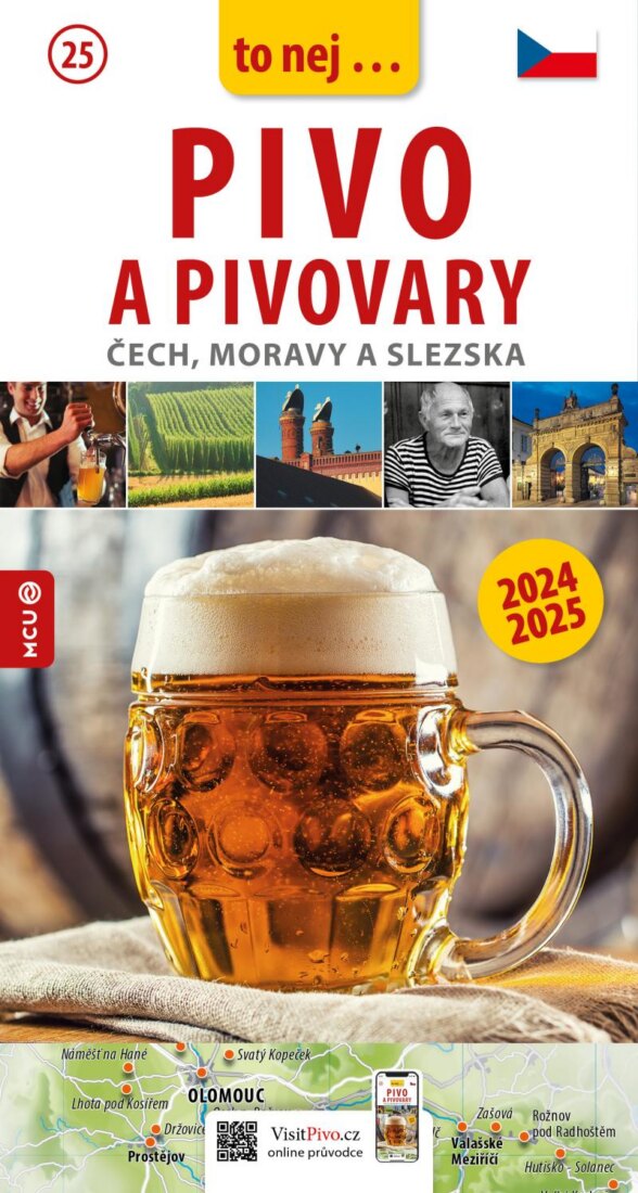 Obálka knihy Pivo a pivovary Čech, Moravy a Slezska - kapesní průvodce/česky