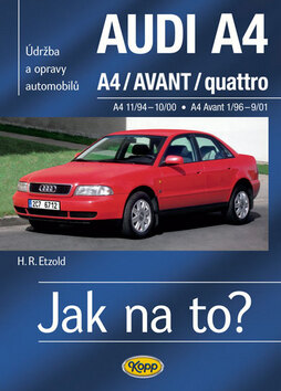 Obálka knihy Audi A4, Avant, Quatro