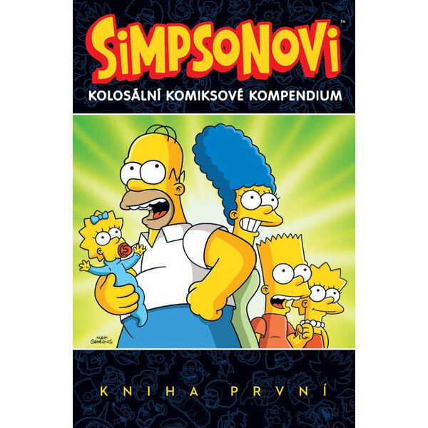 Obálka knihy Simpsonovi: Kolosální komiksové kompendium 1