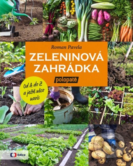 Obálka knihy Zeleninová zahrádka polopatě