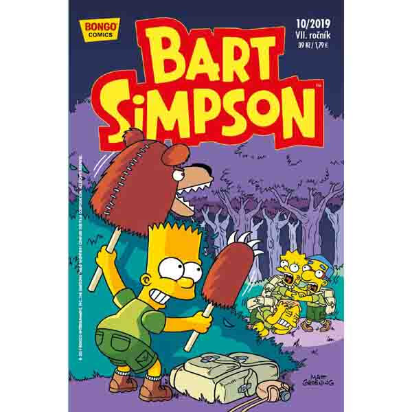 Obálka knihy Simpsonovi: Bart Simpson 10/2019