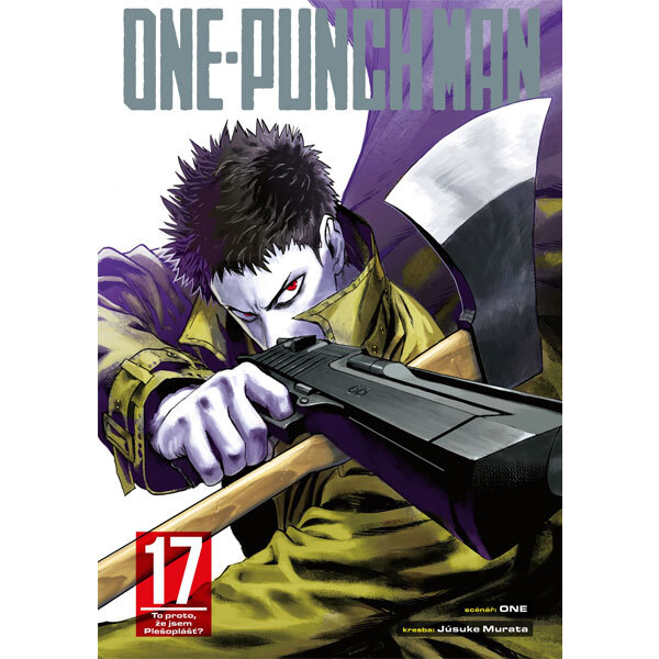 Obálka knihy One-Punch Man 17 - To proto, že jsem Plešoplášť?