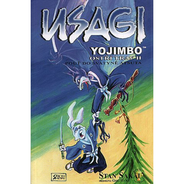 Obálka knihy Usagi Yojimbo: Ostří trav 2