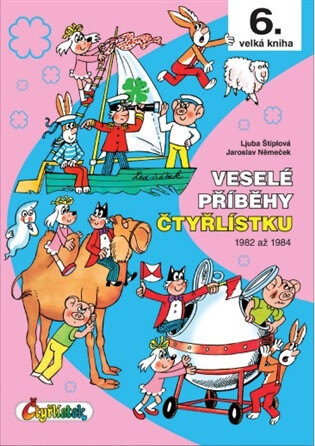 Obálka knihy Veselé příběhy Čtyřlístku 1982 až 1984