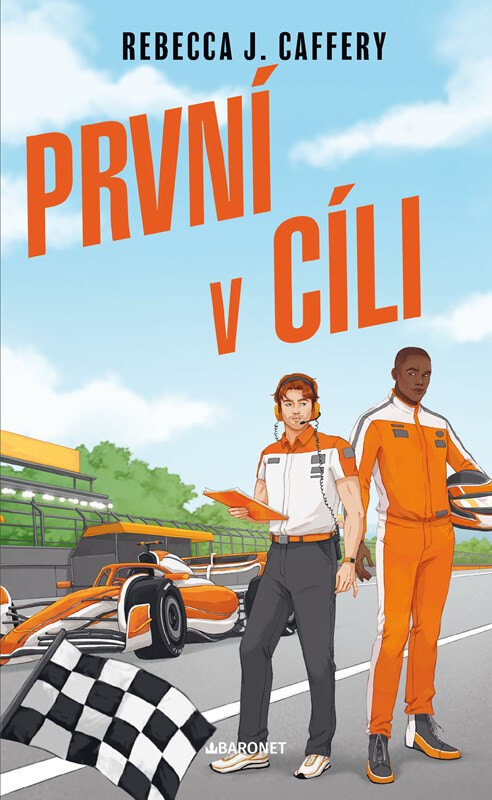 Obálka knihy První v cíli