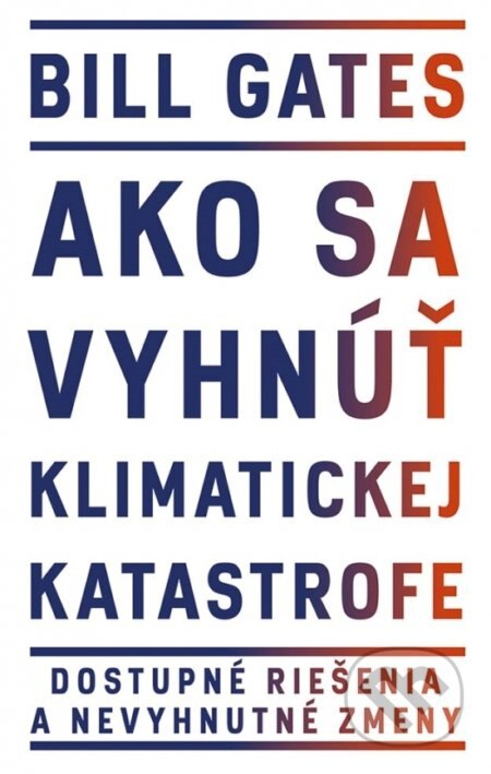 Obálka knihy Ako sa vyhnúť klimatickej katastrofe