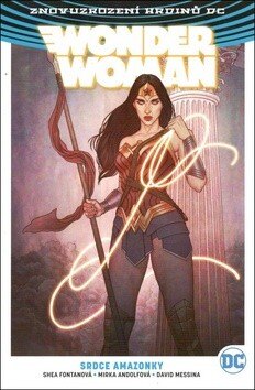 Obálka knihy Wonder Woman Srdce Amazonky