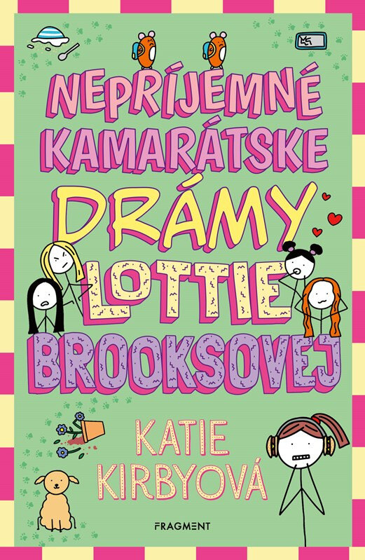 Obálka knihy Nepríjemné kamarátske drámy Lottie Brooksovej