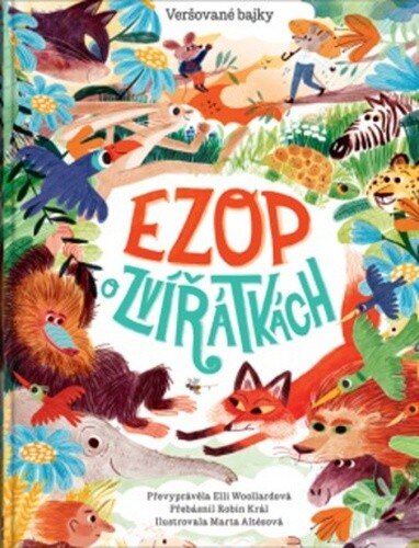 Obálka knihy Ezop o zvířátkách