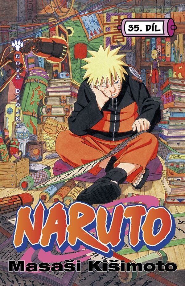 Obálka knihy Naruto 35: Nová dvojka
