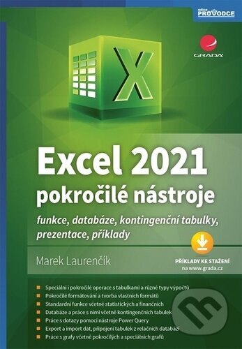 Obálka knihy Excel 2021 - pokročilé nástroje