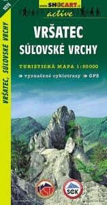 Obálka knihy Vršatec, Súlovské vrchy 1:50 000