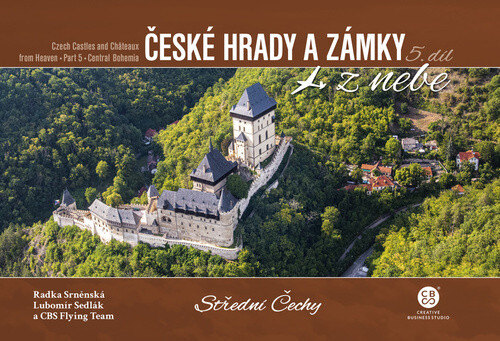 Obálka knihy České hrady a zámky z nebe Střední Čechy