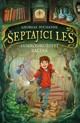 Obálka knihy Šeptající les Dobrodružství začíná