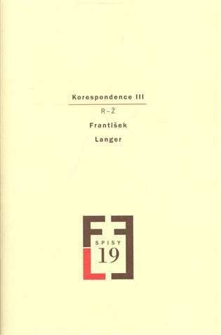 Obálka knihy Korespondence III