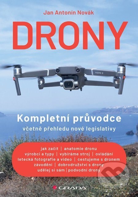Obálka knihy Drony