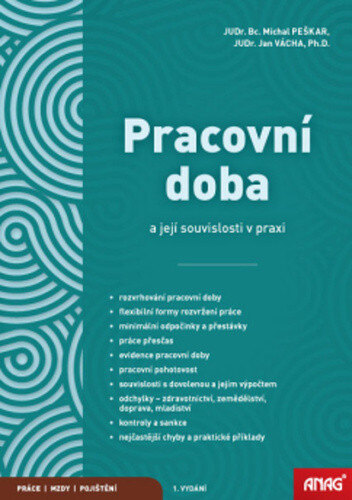 Obálka knihy Pracovní doba a její souvislosti v praxi
