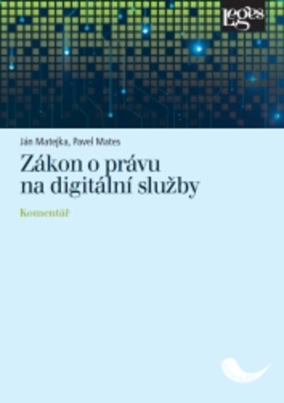Obálka knihy Zákon o právu na digitální služby