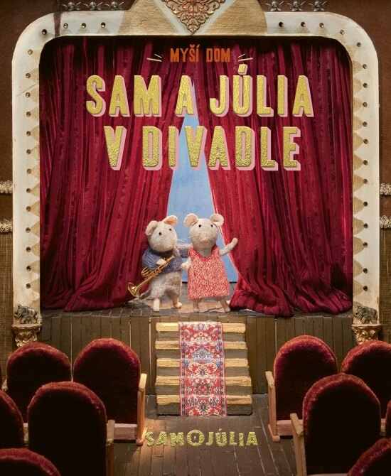 Obálka knihy Myší dom: Sam a Júlia v divadle