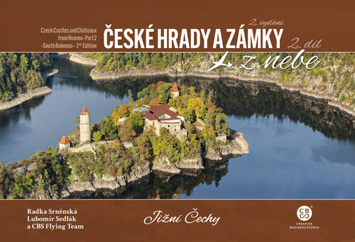 Obálka knihy České hrady a zámky z nebe Jižní Čechy