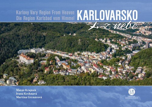 Obálka knihy Karlovarsko z nebe