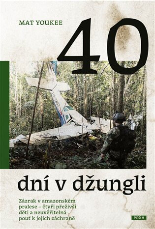 Obálka knihy 40 dní v džungli