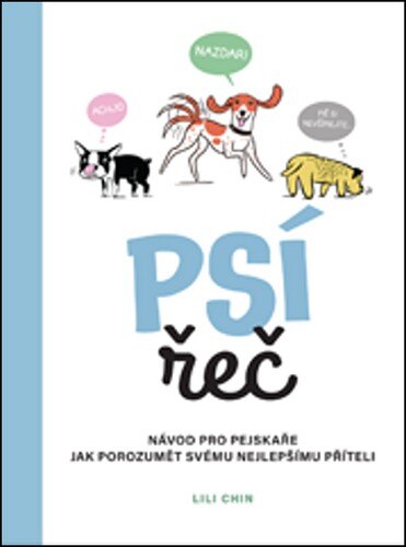 Obálka knihy Psí řeč