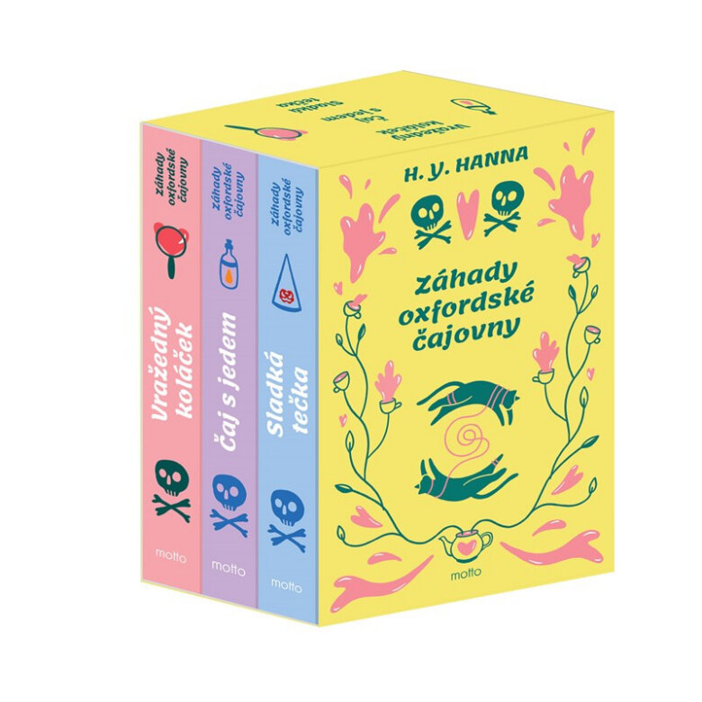 Obálka knihy Záhady oxfordské čajovny - BOX