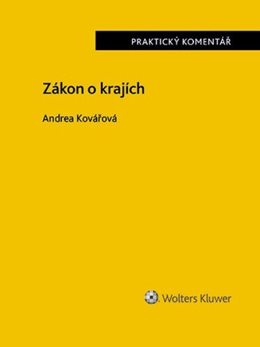 Obálka knihy Zákon o krajích. Praktický Komentář