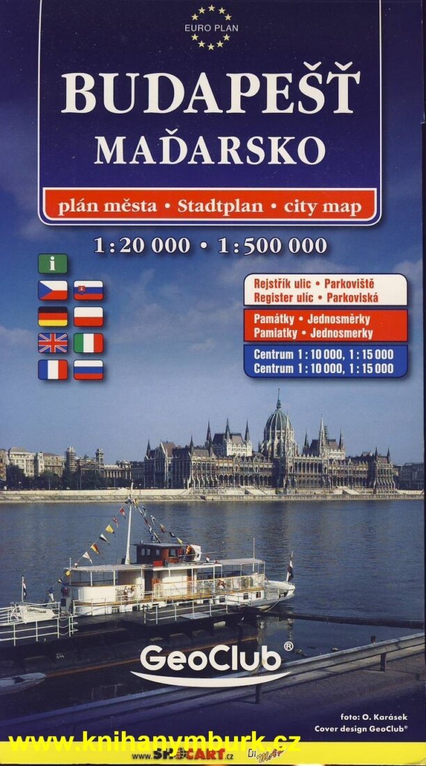 Obálka knihy Automapa Budapešť + Maďarsko 1:20 000/1:500 000