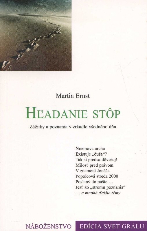 Obálka knihy Hľadanie stôp