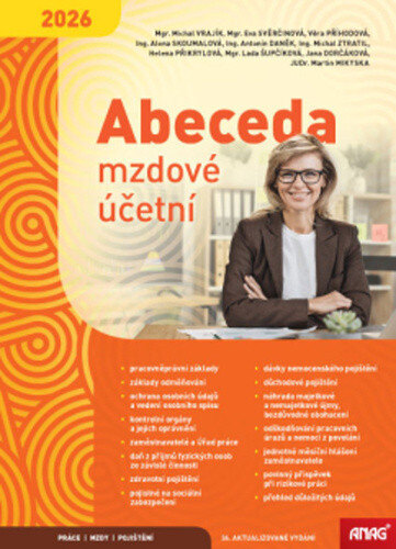 Obálka knihy Abeceda mzdové účetní 2026