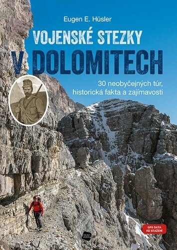 Obálka knihy Vojenské stezky v Dolomitech