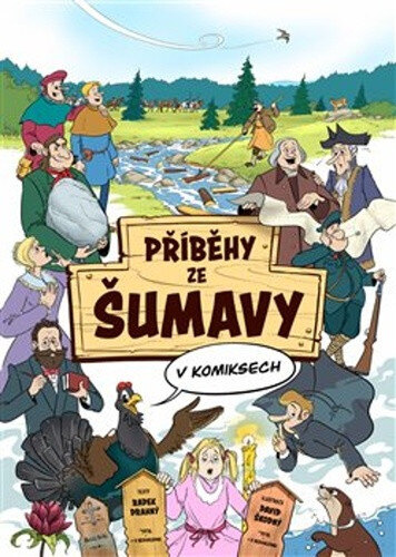 Obálka knihy Příběhy ze Šumavy v komiksech