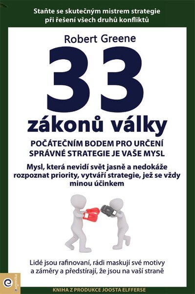 Obálka knihy 33 zákonů války