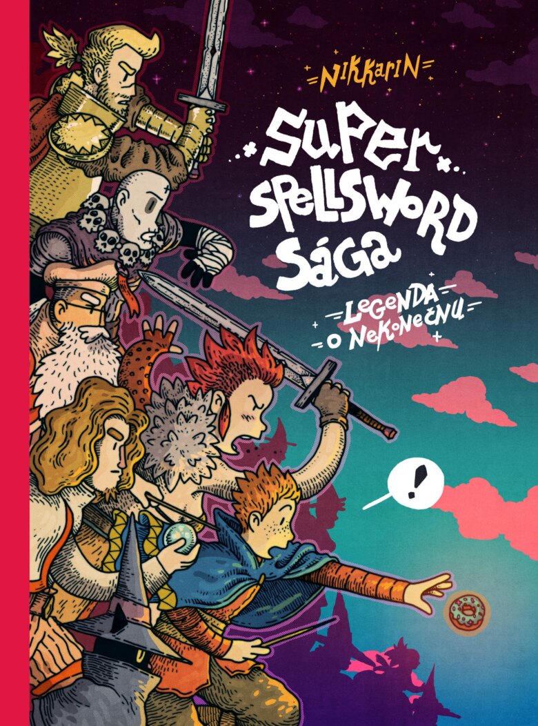 Obálka knihy Super Spellsword Sága