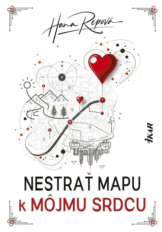 Obálka knihy Nestrať mapu k môjmu srdcu