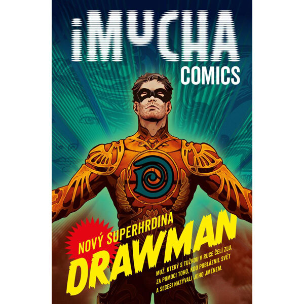 Obálka knihy iMucha: Nový superhrdina Drawman