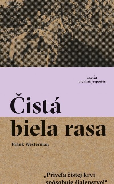 Obálka knihy Čistá biela rasa