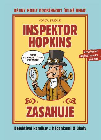 Obálka knihy Inspektor Hopkins zasahuje