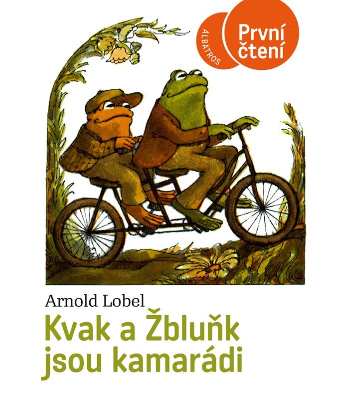 Obálka knihy Kvak a Žbluňk jsou kamarádi
